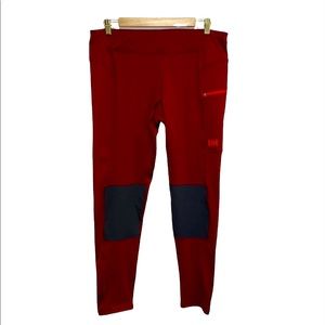 Helly Hansen Red Leggings, Size XL